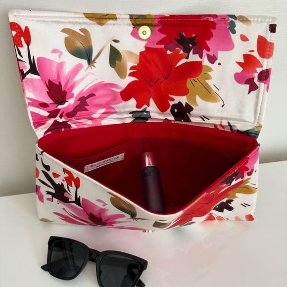 100% silk big clutch - Picture 2 of 7